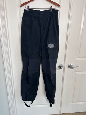 Harley-Davidson Black Gore-Tex 
Riding Pants Size Large